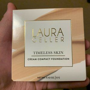 LAURA GELLER Timeless Skin Cream Compact Foundation 100 Porcelain